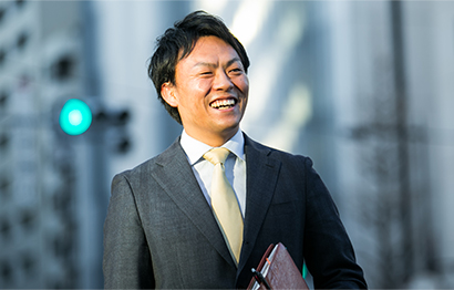 Mission不動産業界の情報交換会に参加し、人的ネットワークを構築Episode「必ず実現できる」と信じ、1年かけてCREのマッチングに取り組むVisionつねに“辛い道”を選択することが、自分を成長させる